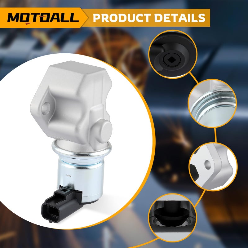 MOTOALL موتوال 862998 صمام التحكم في الهواء الخامل IAC موتور لـ ECM 555 2001 MPI V6 V8 18-7701 ميركروزر - Image 4